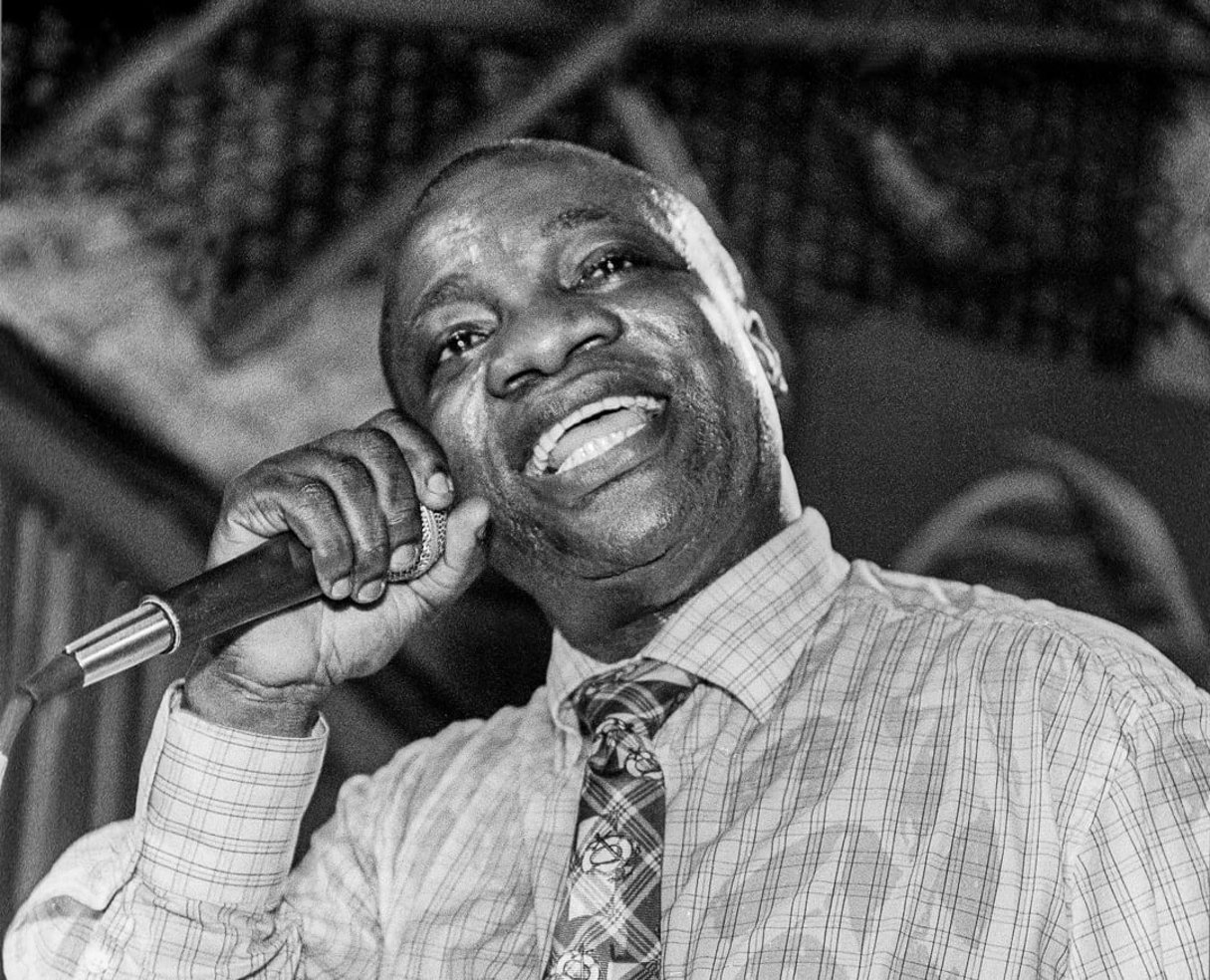 Le chanteur et compositeur congolais Aurlus Mabele © Jack Vartoogian/Getty Images