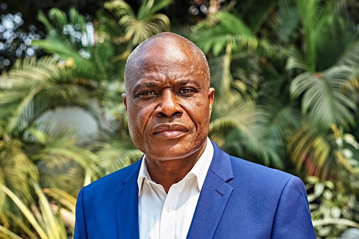 Martin Fayulu, ex-candidat à la présidentielle en RDC. © Robert Carrubba pour JA