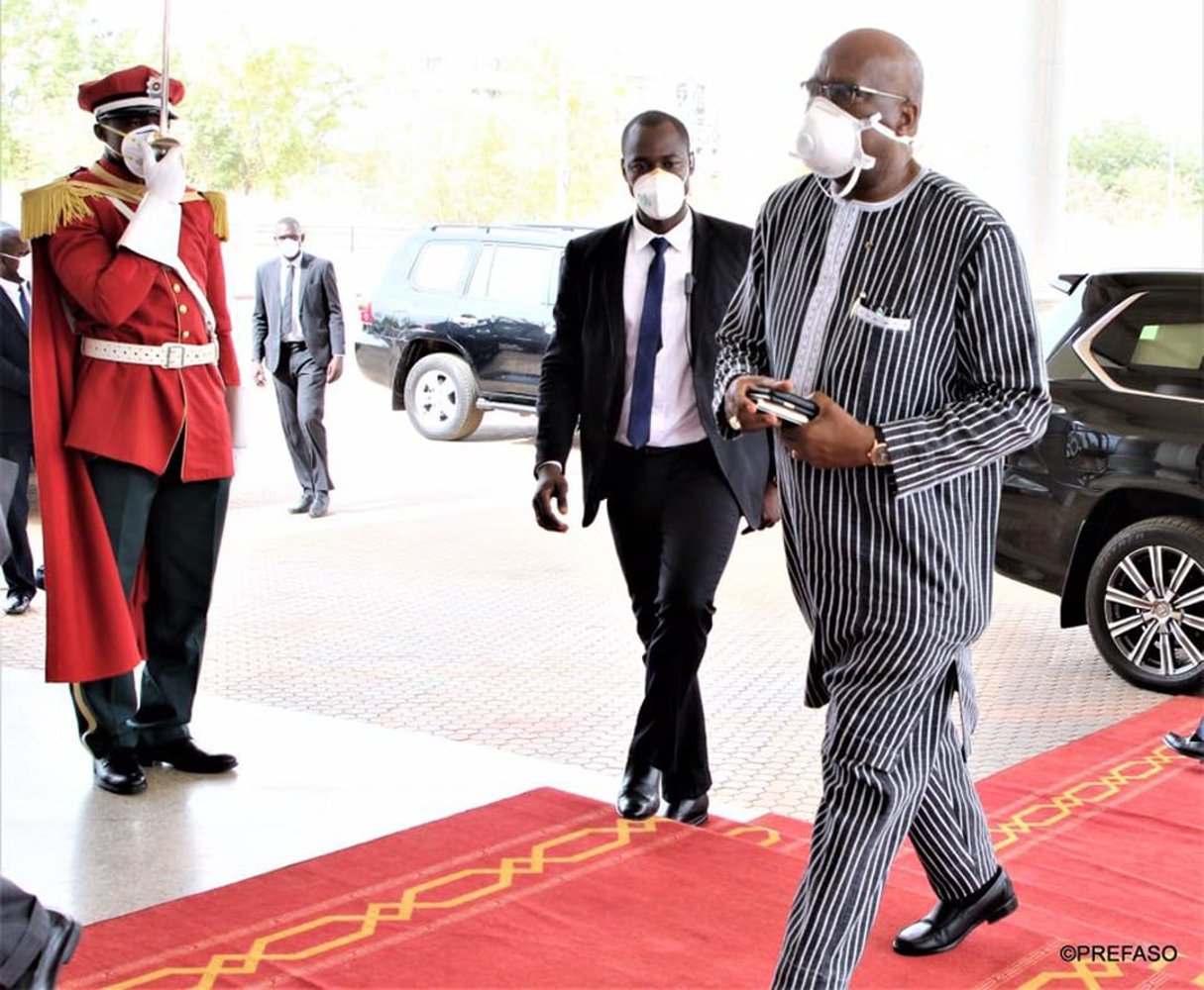 Le président burkinabè Roch Marc Christian Kaboré. © Présidence du Burkina Faso