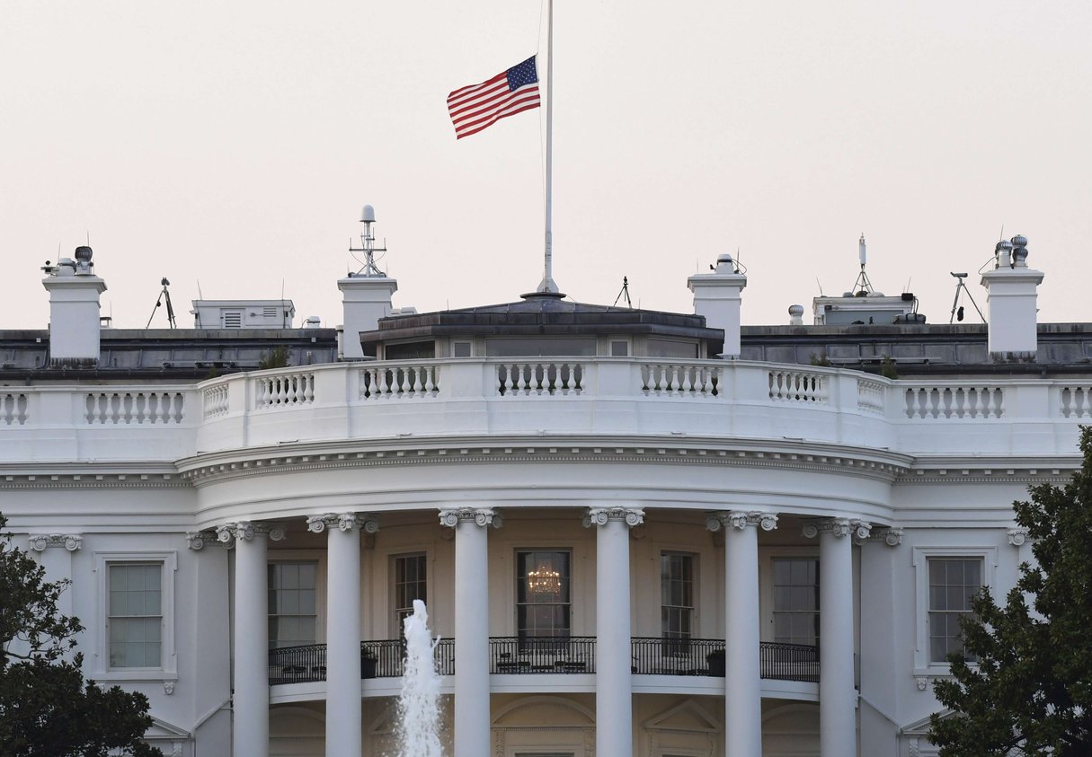 La Maison-Blanche, à Washington, en avril 2018. Photo d’illustration. © Susan Walsh/AP/SIPA