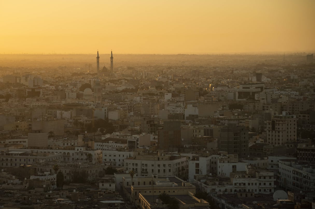 Une vue de Tripoli, le 28 février 2020. © Felipe Dana/AP/SIPA