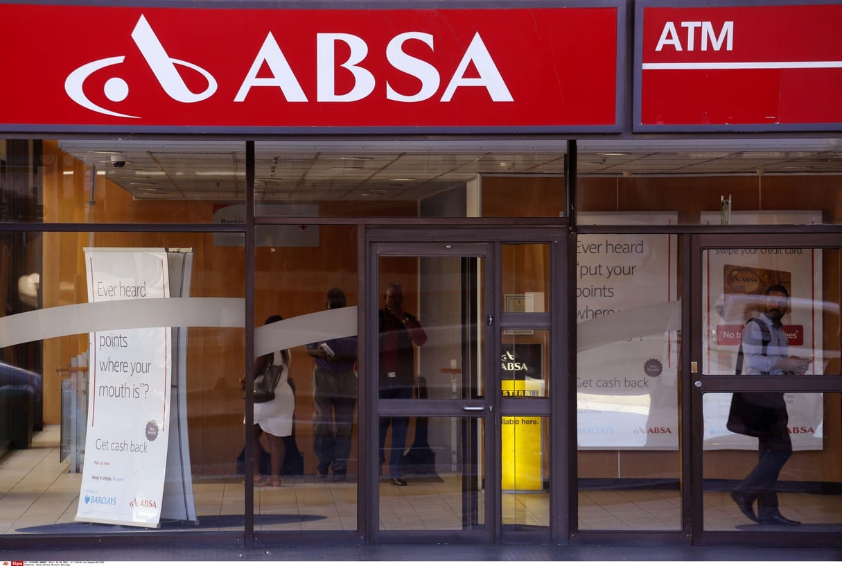 Un immeuble d’Absa Bank au Cap, Afrique du Sud. © Schalk van Zuydam/AP/SIPA