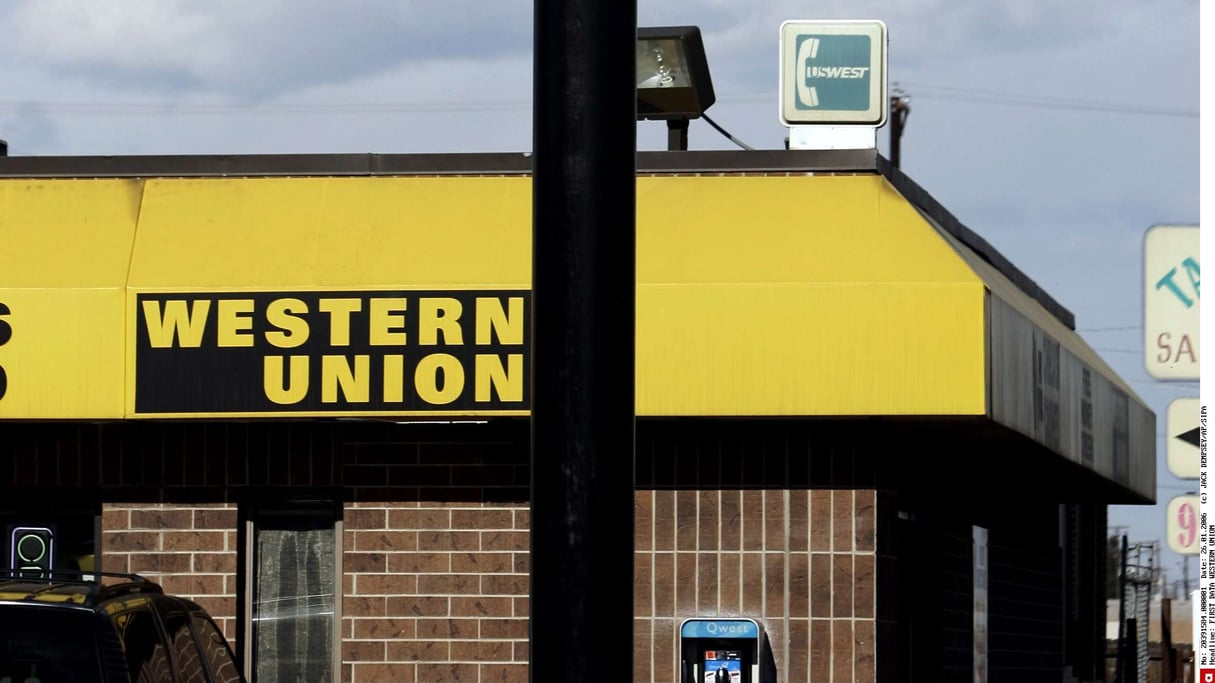 Une agence Western Union à Denver (USA) © JACK DEMPSEY/AP/SIPA/AP/SIPA