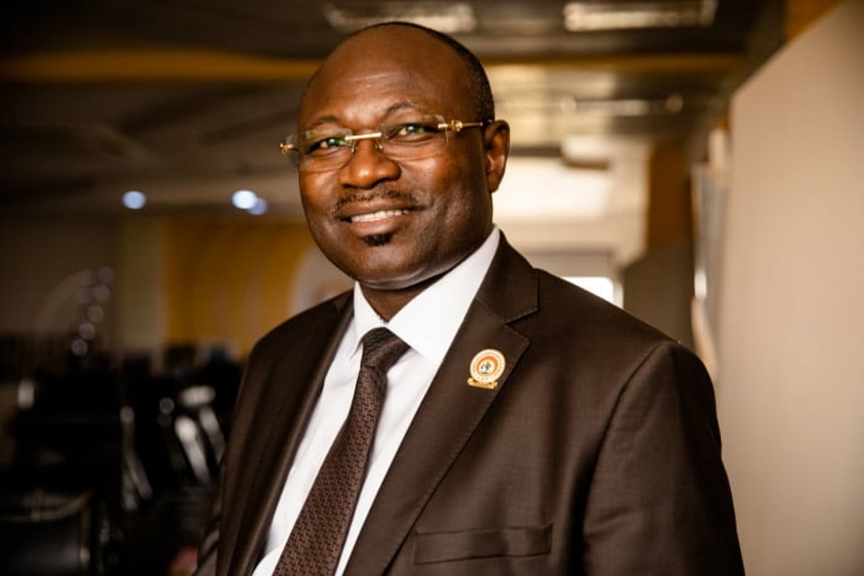 Eddie Komboigo (Burkina Faso , président du Congres pour la Democratie et le Progres (CDP), dans son bureau a Ouagadougou,  le 23/03/2019. © Sophie Garcia | hanslucas.com poiur JA