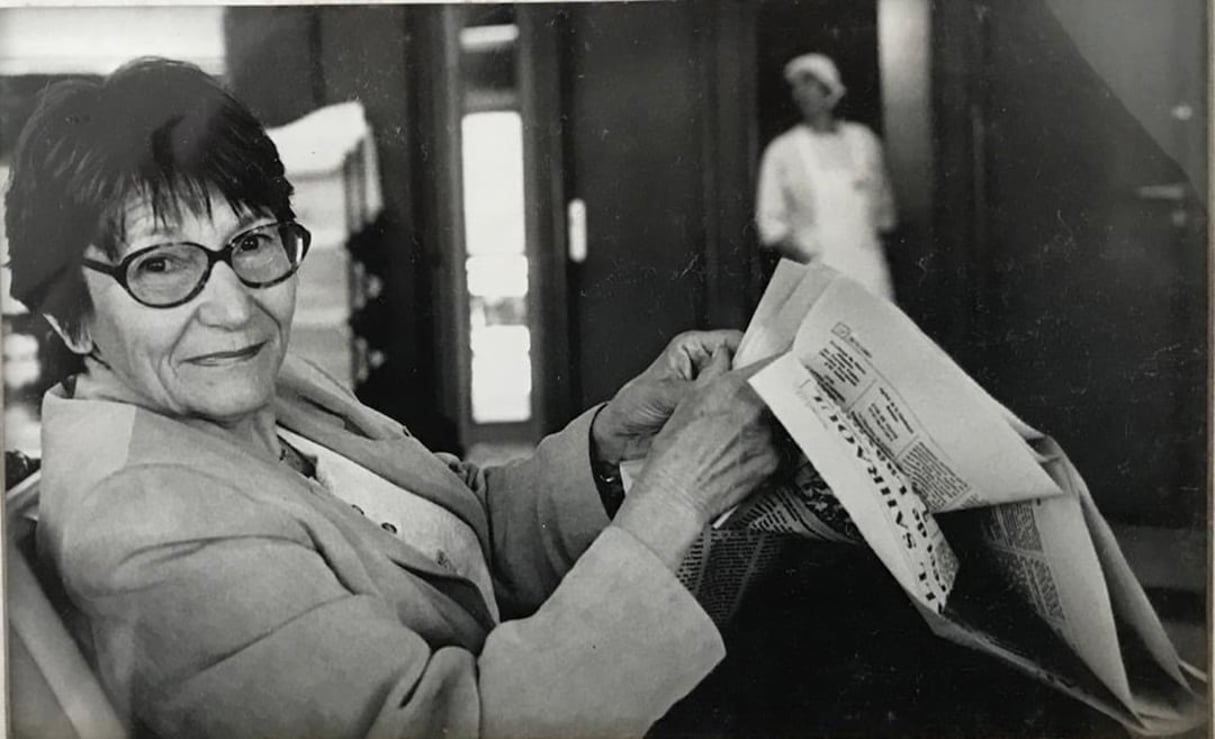 L’éditrice Marie-Louise Belarbi, en 1997. © DR