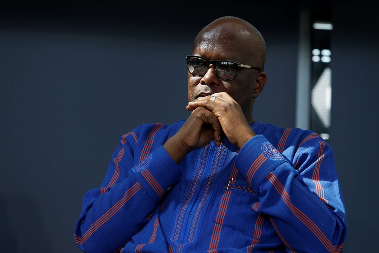 Le président burkinabè Roch Marc Christian Kabore, à Paris en avril 2017. © GEOFFROY VAN DER HASSELT/AFP