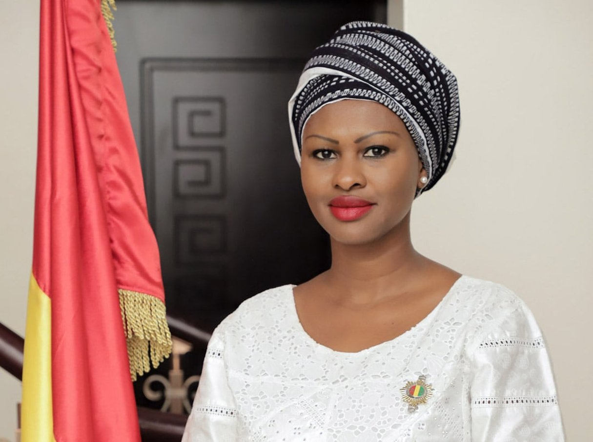 La députée guinéenne Zeinab Camara, le 1er mai 2020. © Zeinab CAMARA/Wikimedia