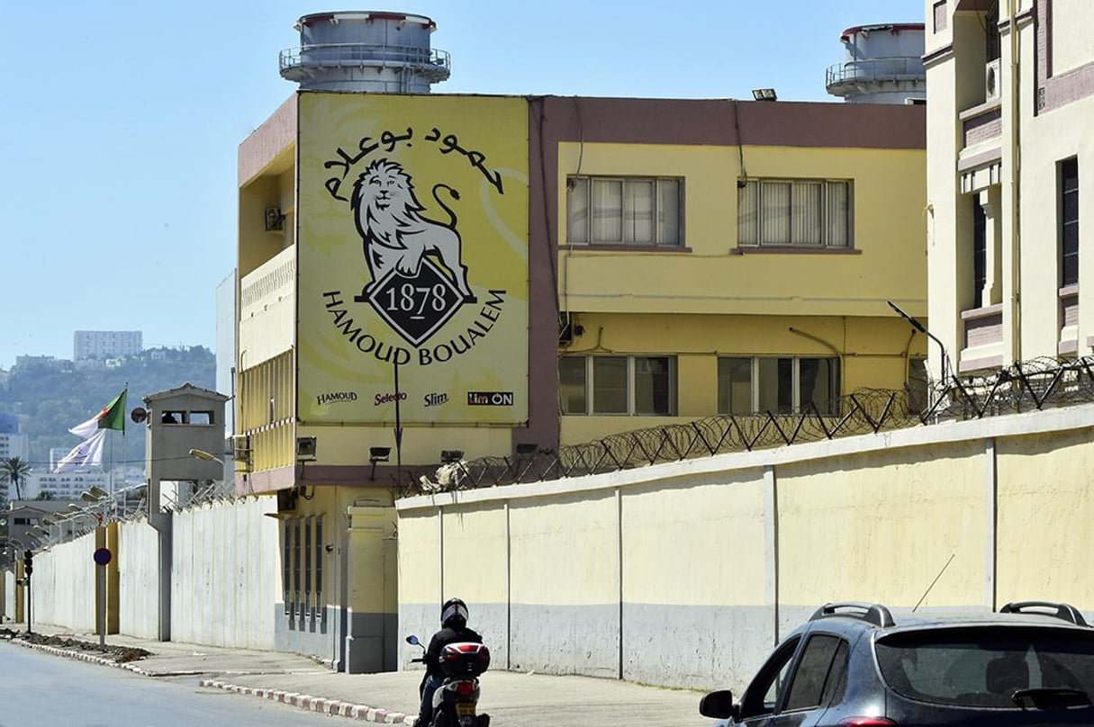 Le siège de la société Hamoud Boualem, à Alger. © Omar Sefouane
