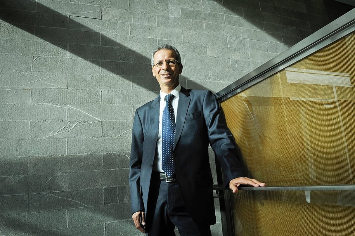 Ahmed Rahhou, aujourd’hui ambassadeur marocain à l’UE, le 19 avril 2014, à Paris. © Vincent Fournier/JA