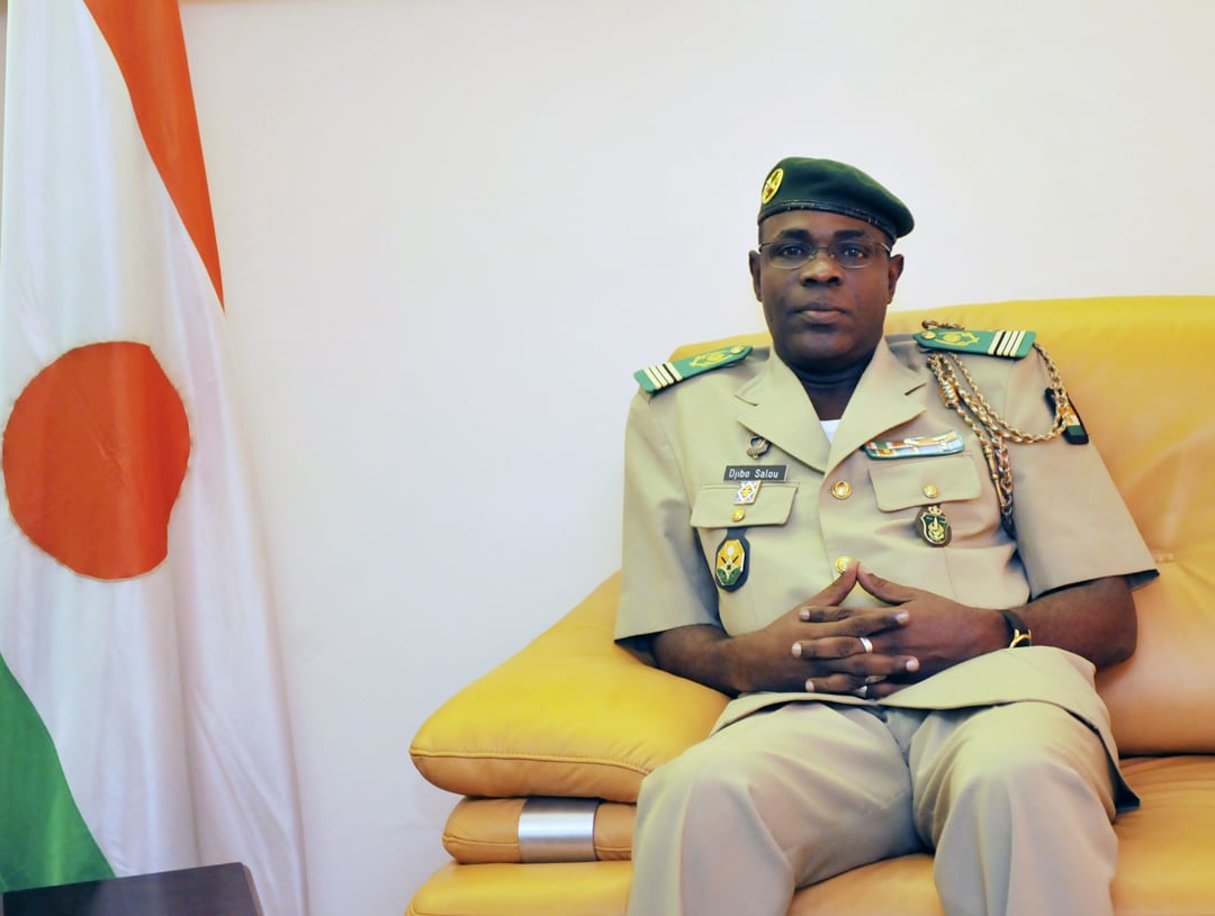 Le général Salou Djibo, en avril 2010. © AFP PHOTO/ SIA KAMBOU