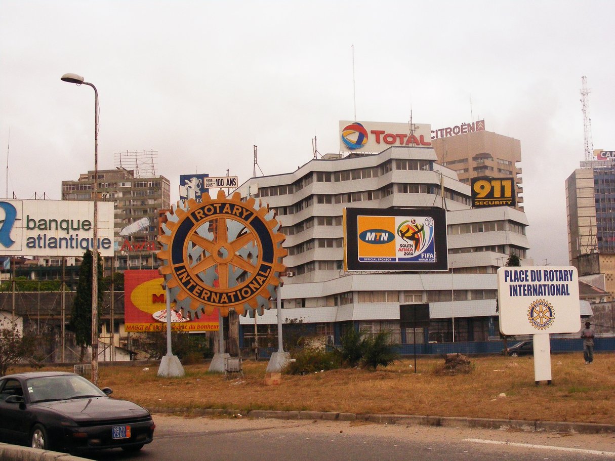 Panneau publicitaire MTN sur le Plateau d’Abidjan (image d’illustration). © Flickr/abdallah/CC