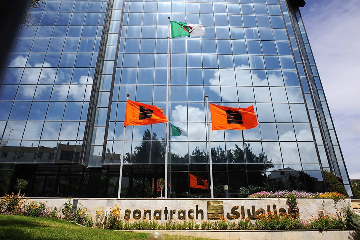 Le siège social de Sonatrach, à Alger. © Lindsay Mackenzie/Redux-REA
