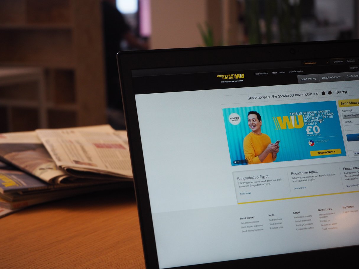 Le site internet de Western Union (image d’illustration). © Monito – Money Transfer Compariso / Flickr