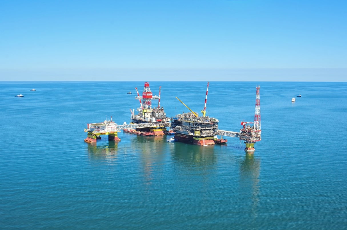 Exploitation offshore de Lukoil (photo d’illustration). © Lukoil