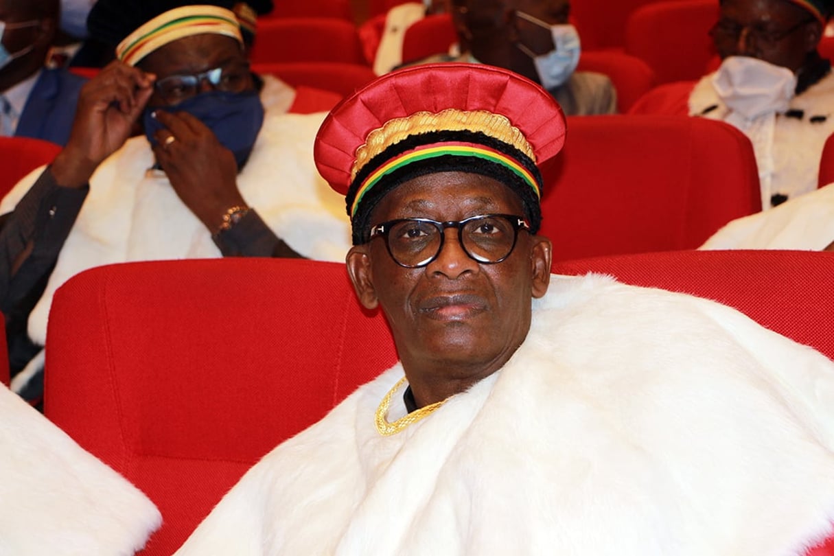Amadou Ousmane Touré, le nouveau président de la Cour constitutionnelle du Mali, a pris ses fonctions le 10 août 2020. © EMMANUEL DAOU BAKARY