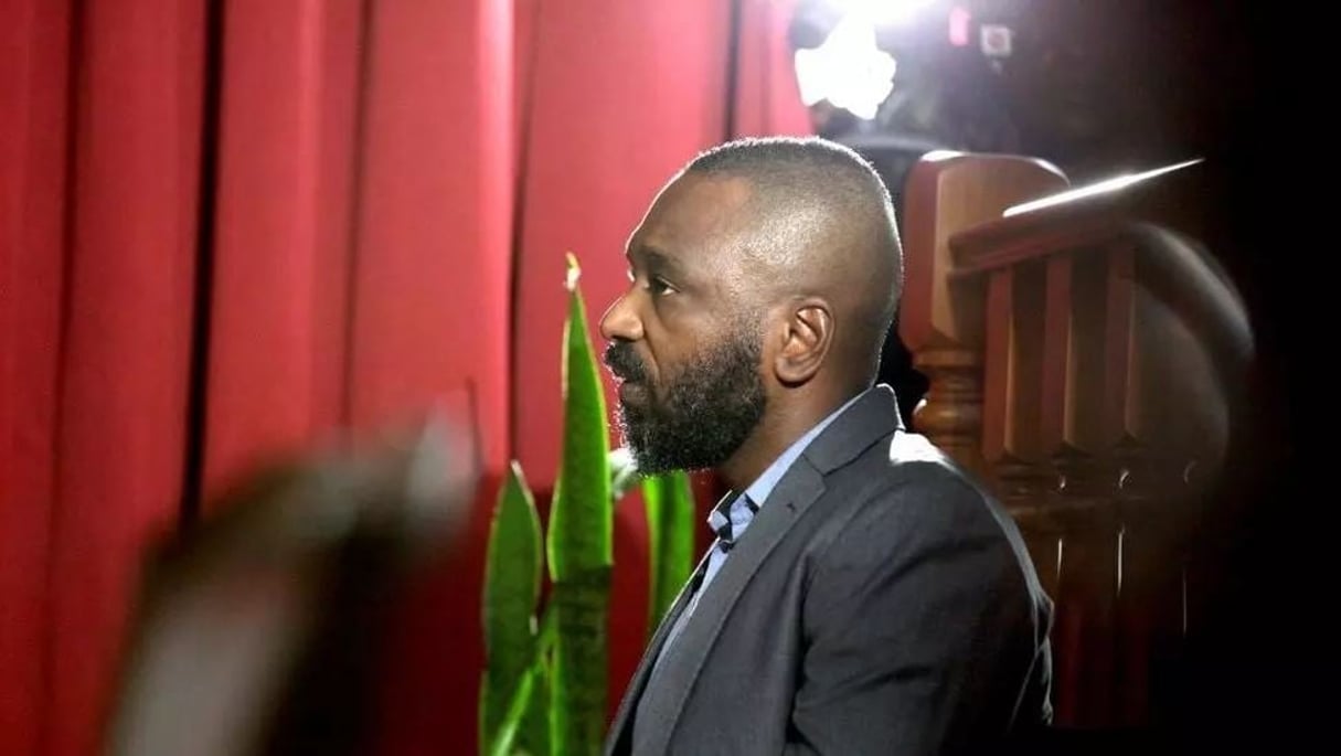 José Filomeno Dos Santos lors de l’ouverture de son procès à Luanda, le 9 décembre 2019. © Joao da Fatima / AFP