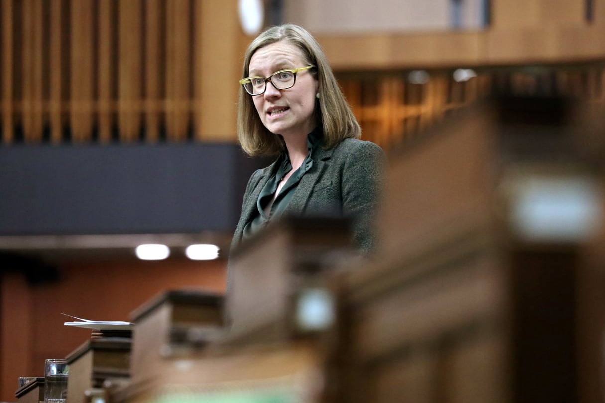 Karina Gould, au Parlement canadien, à Ottawa, en mai 2019. © REUTERS/Chris Wattie