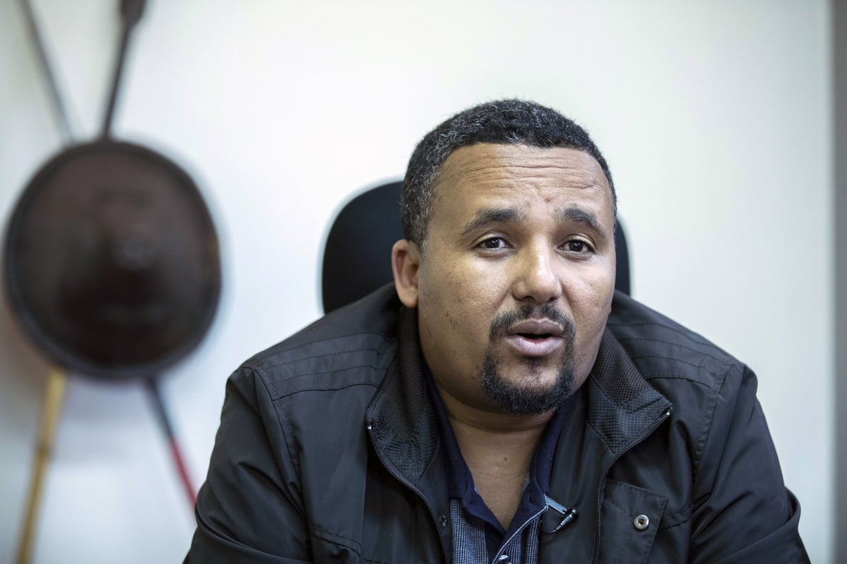Jawar Mohammed, le 24 octobre 2019. © Mulugeta Ayene/AP/SIPA