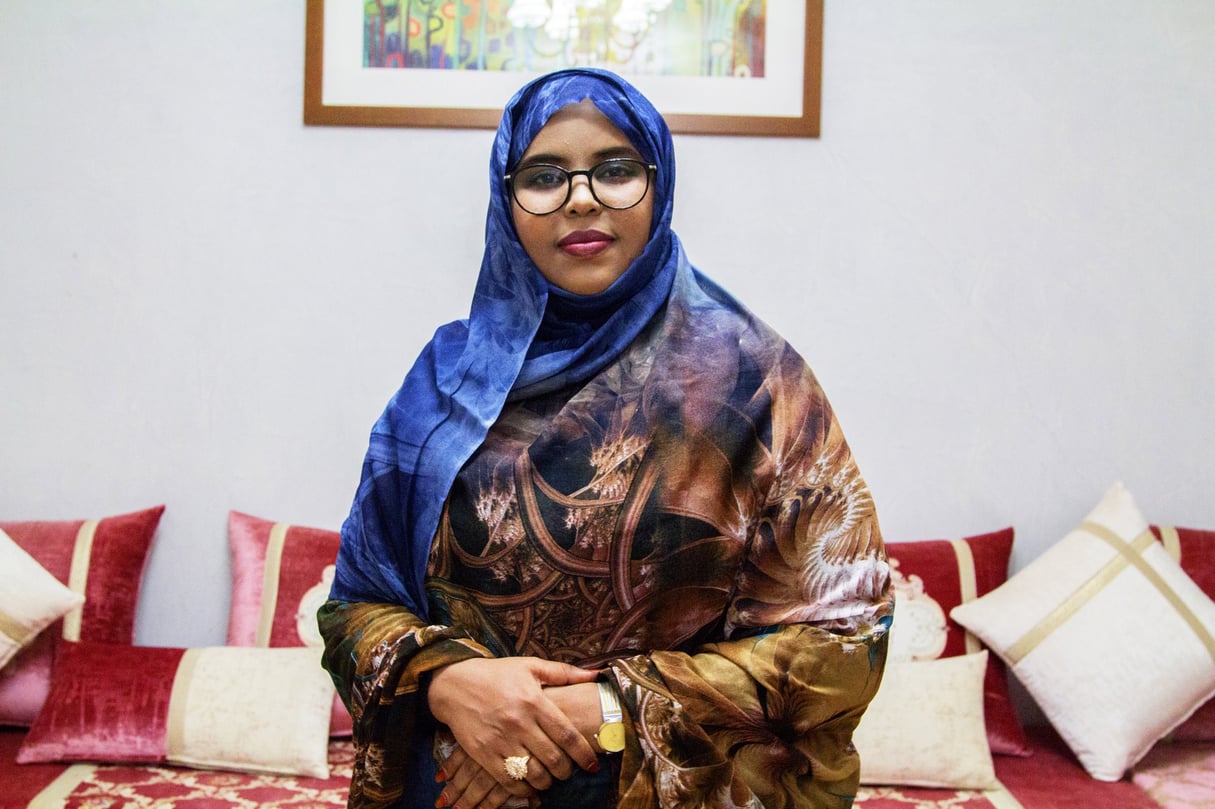 Portrait de  Saadani Mint Khaytour, Mauritanie le 17 septembre 2020
© Daouda Corera pour JA © Daouda Corera pour JA