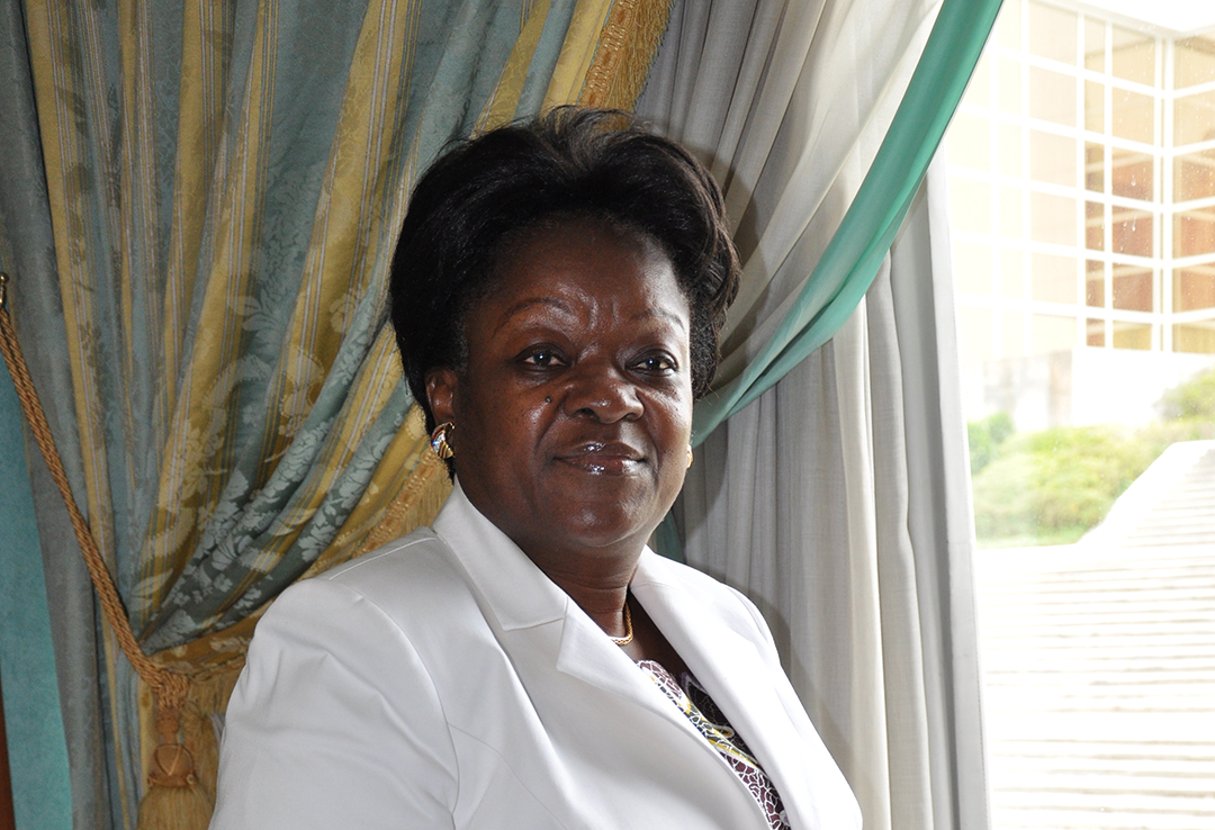 Laure Olga Gondjout, ancienne ministre gabonaise des Affaires étrangères © Tiphaine Saint-Criq