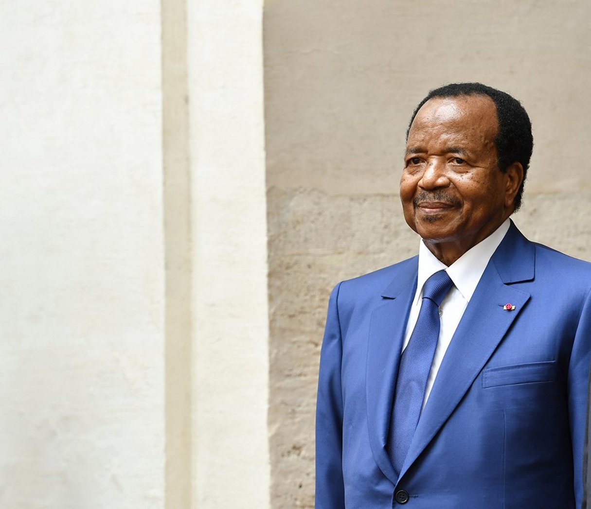 Le président camerounais en mars 2017, à Rome © ANDREAS SOLARO/AFP