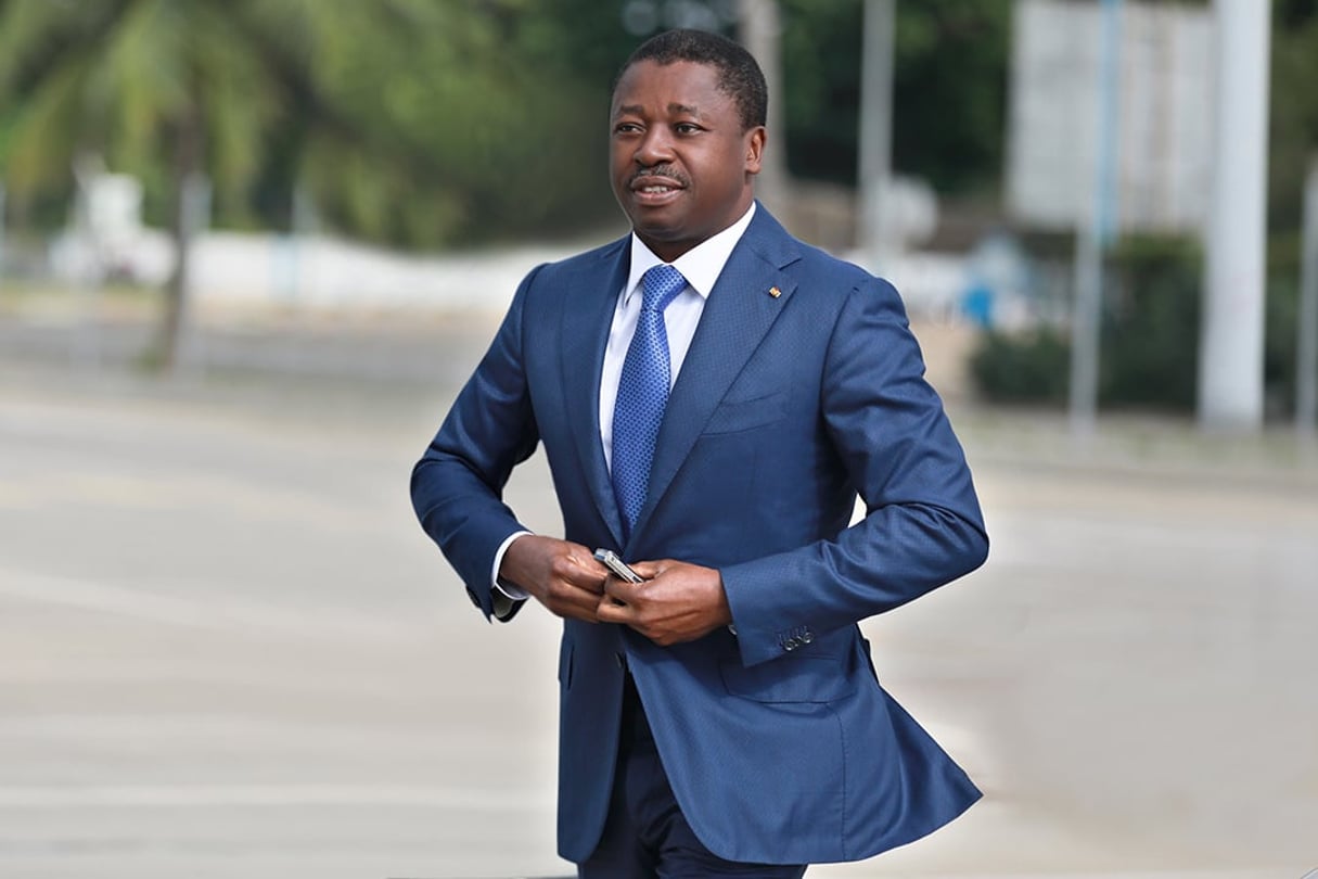 Le président togolais Faure Gnassingbé, réélu en février 2020 pour un quatrième mandat. © Présidence du Togo