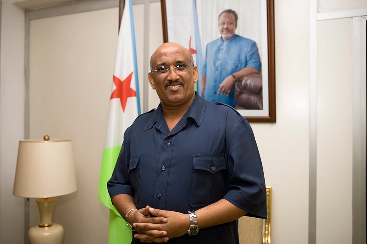 Dileita Mohamed Dileita, l’ancien Premier ministre de Djibouti © Patrick Robert pour JA
