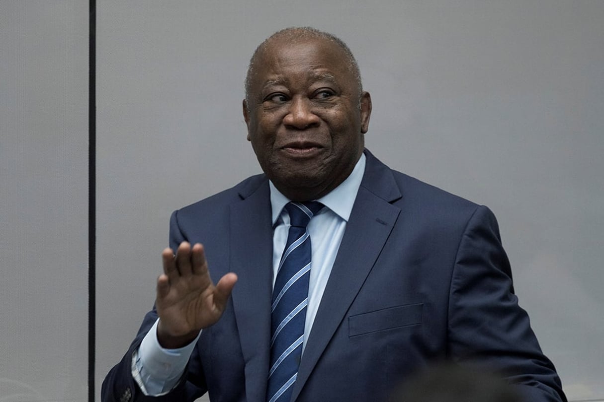 L’ancien président ivoirien, Laurent Gbagbo, le 15 janvier 2019. © Peter Dejong/Pool via REUTERS