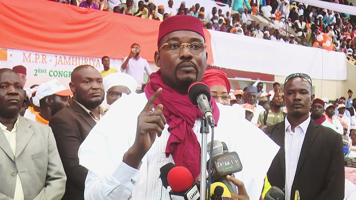 Ibrahim Yacouba, candidat à la présidentielle du Niger le 27 décembre 2020. © DMEN MEDIA TV