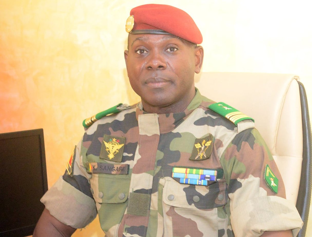 Le général Kéba Sangaré a été nommé gouverneur de la région de Bougouni. © Emmanuel Daou Bakary
