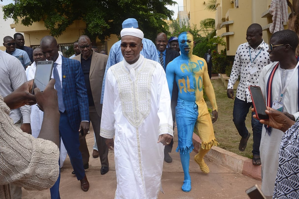Aliou Boubacar Diallo à Bamako, en 2018. © Emmanuel Daou Bakary