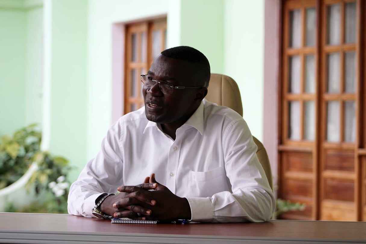 Julien Paluku, ministre de l’Industrie de la RDC depuis septembre 2019, était depuis 2007 gouverneur du Nord-Kivu. © Ley Uwera pour JA