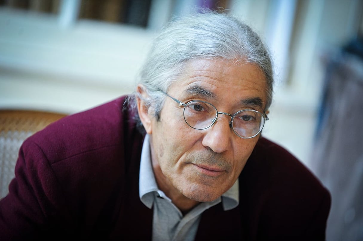 L’écrivain algérien Boualem Sansal à Paris, en octobre 2013. © Vincent Fournier/JA