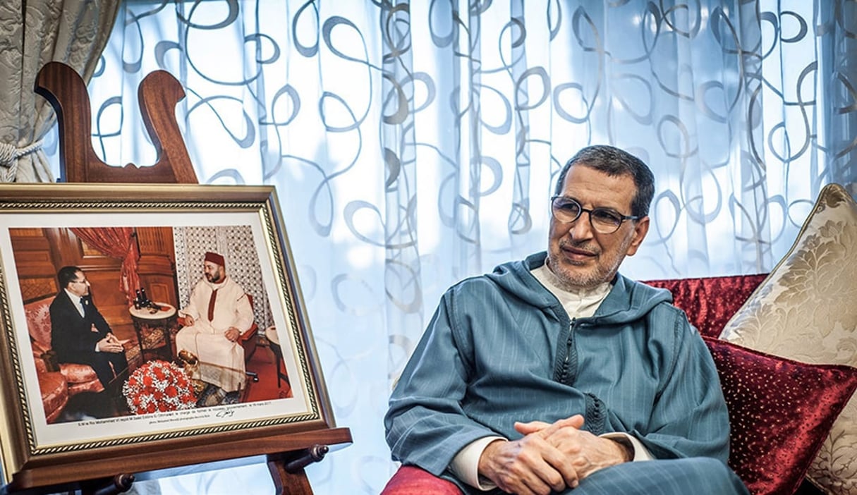 Saadeddine El Othmani, à Rabat, le 28 mai 2019. © Naoufal Sbaoui pour JA