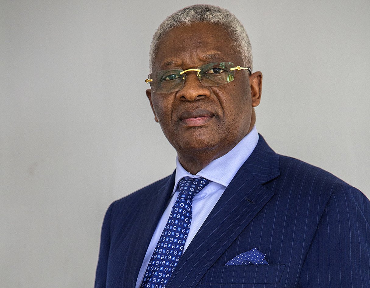 Pascal Tsaty Mabiala, 71 ans, ne concourra pas à la prochaine présidentielle. © Baudouin Mouanda pour JA
