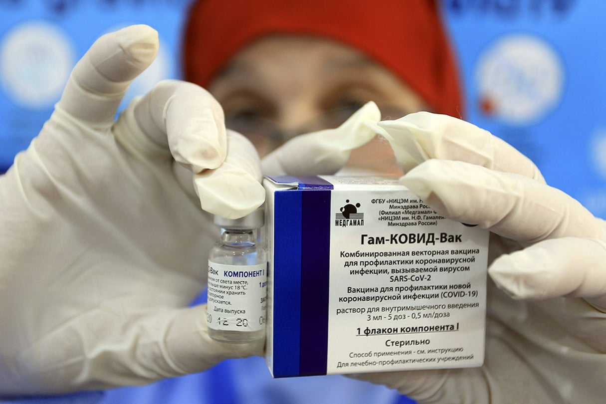 L’Algérie a commencé sa campagne de vaccination contre la pandémie de coronavirus le samedi 31 janvier, en utilisant le vaccin russe Spoutnik V. © Fateh Guidoum/AP/SIPA