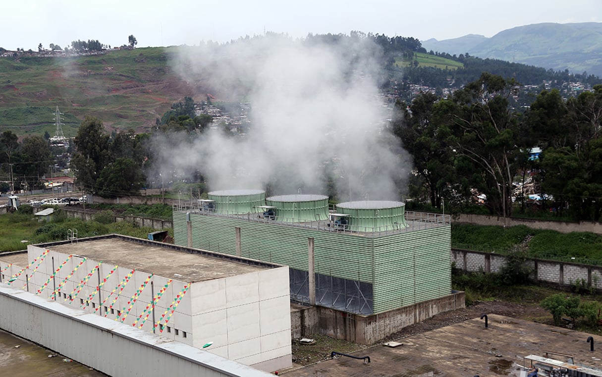 Centrale d’incinération de déchets de Reppie en Éthiopie. © Minasse Wondimu Hailu/Anadolu Agency/AFP