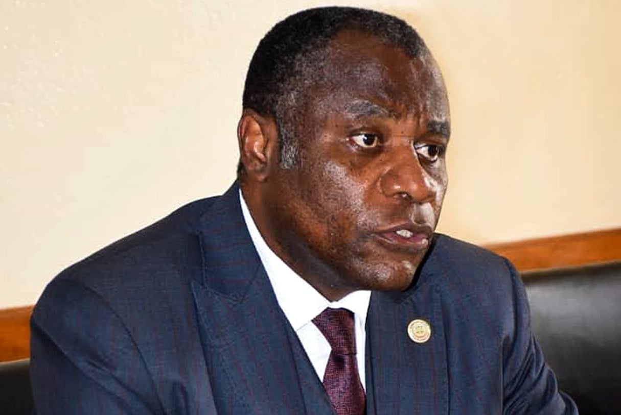 James Mouangue Kobila, président de la Commission des droits de l’homme au Cameroun. © Maboup
