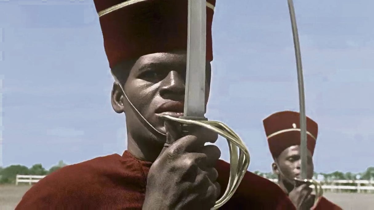 Des tirailleurs sénégalais dans « Décolonisations, du sang et des larmes », de Pascal Blanchard et David Korn-Brzoza © Gaumont Pathé Archives