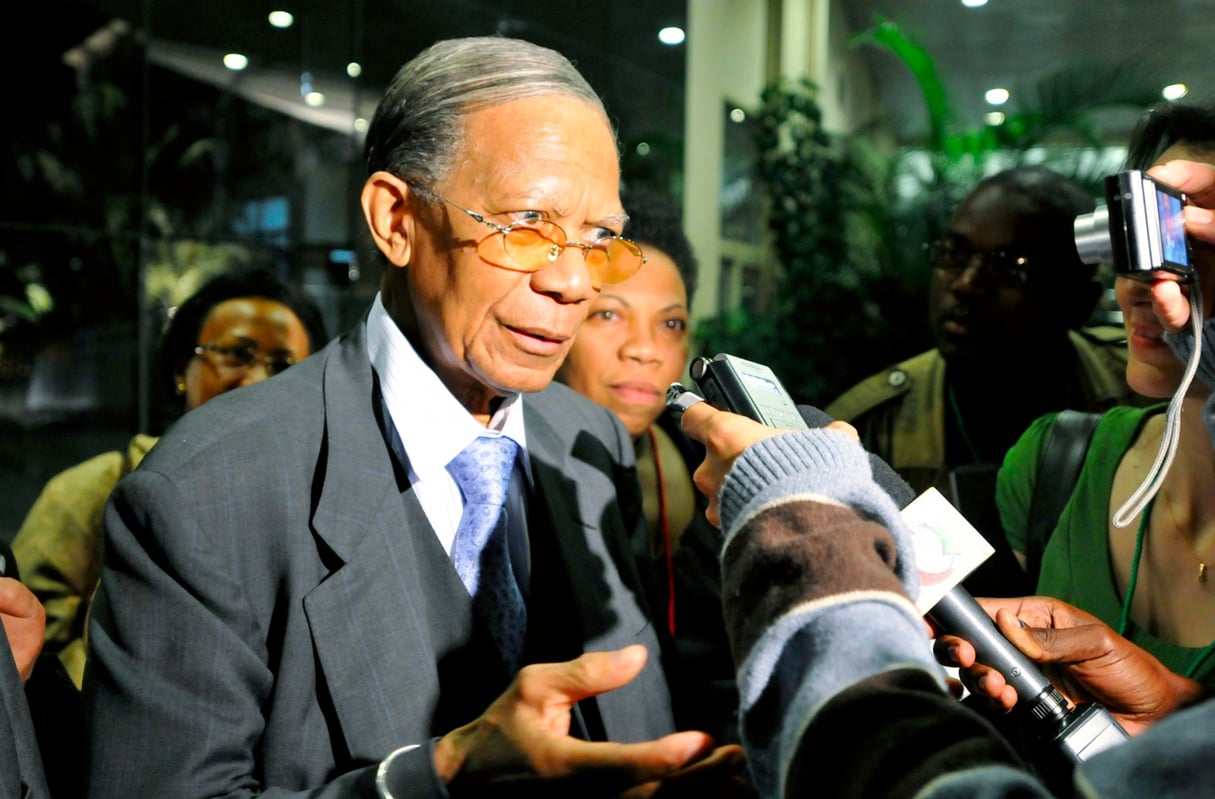 Didier Ratsiraka, l’ancien président malgache ici photographié en 2009, est décédé le 28 mars 2021 à Antananarivo. © REUTERS/Grant Lee Neuenburg