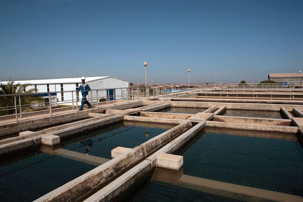 Une station de traitement d’eau potable de Boudouaou (Alger). © Krista BOGGS/SUEZ ENVIRONNEMENT