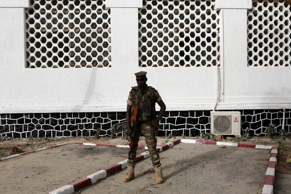 Un soldat nigérien à Niamey, en février 2016 (archives). © REUTERS/Joe Penney