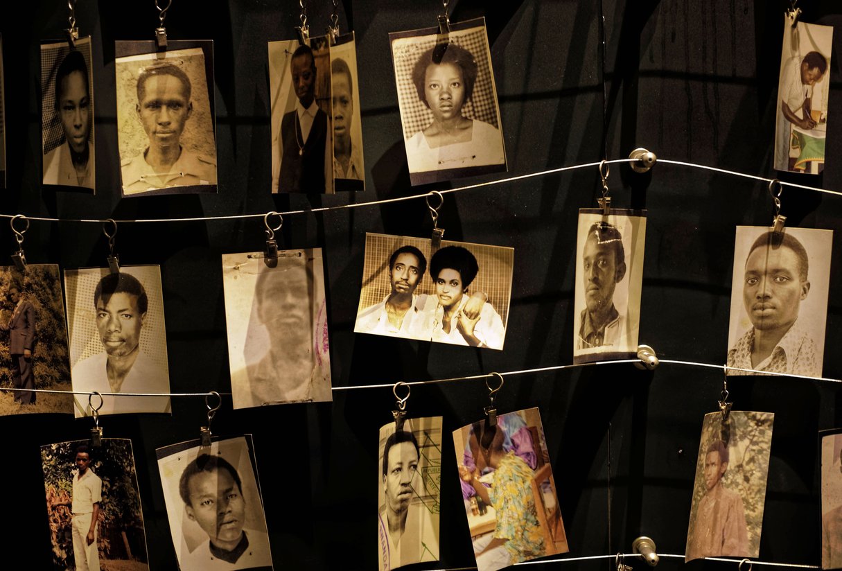 Exposition au Mémorial du génocide de Kigali © Ben Curtis/AP/SIPA