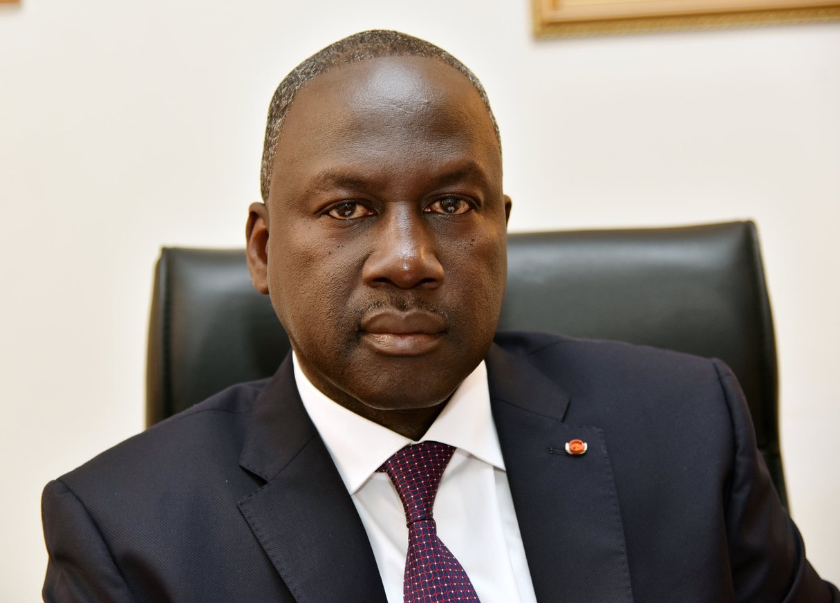 Adama Bictogo, à Abidjan en août 2015. © Olivier pour JA