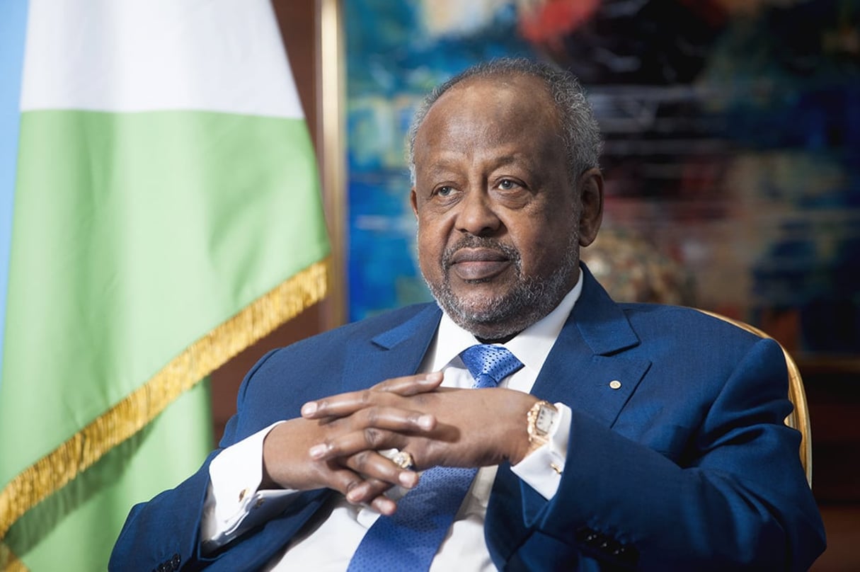 Le président de Djibouti, Ismaïl Omar Guelleh, briguait le 9 avril 2021 un cinquième mandat. © Vincent Fournier pour JA