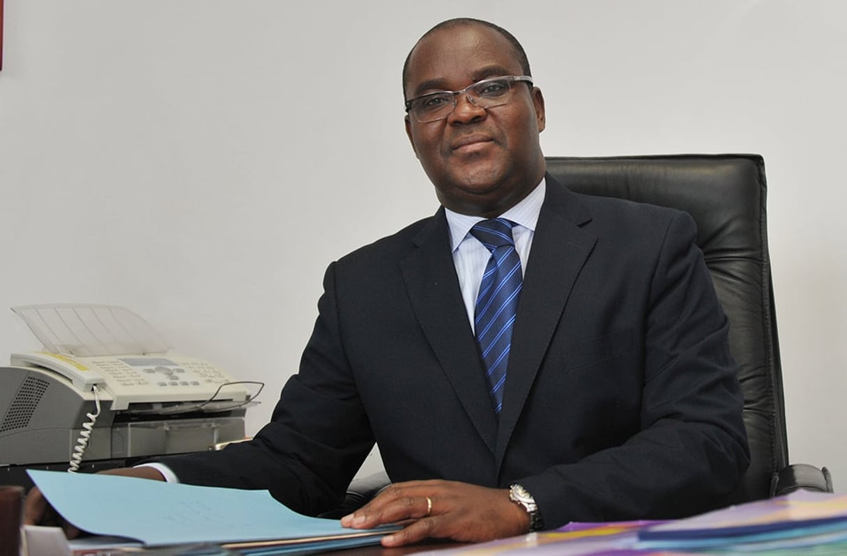 Edoh Kossi Amenounve, directeur général de la BRVM. © Olivier pour JA