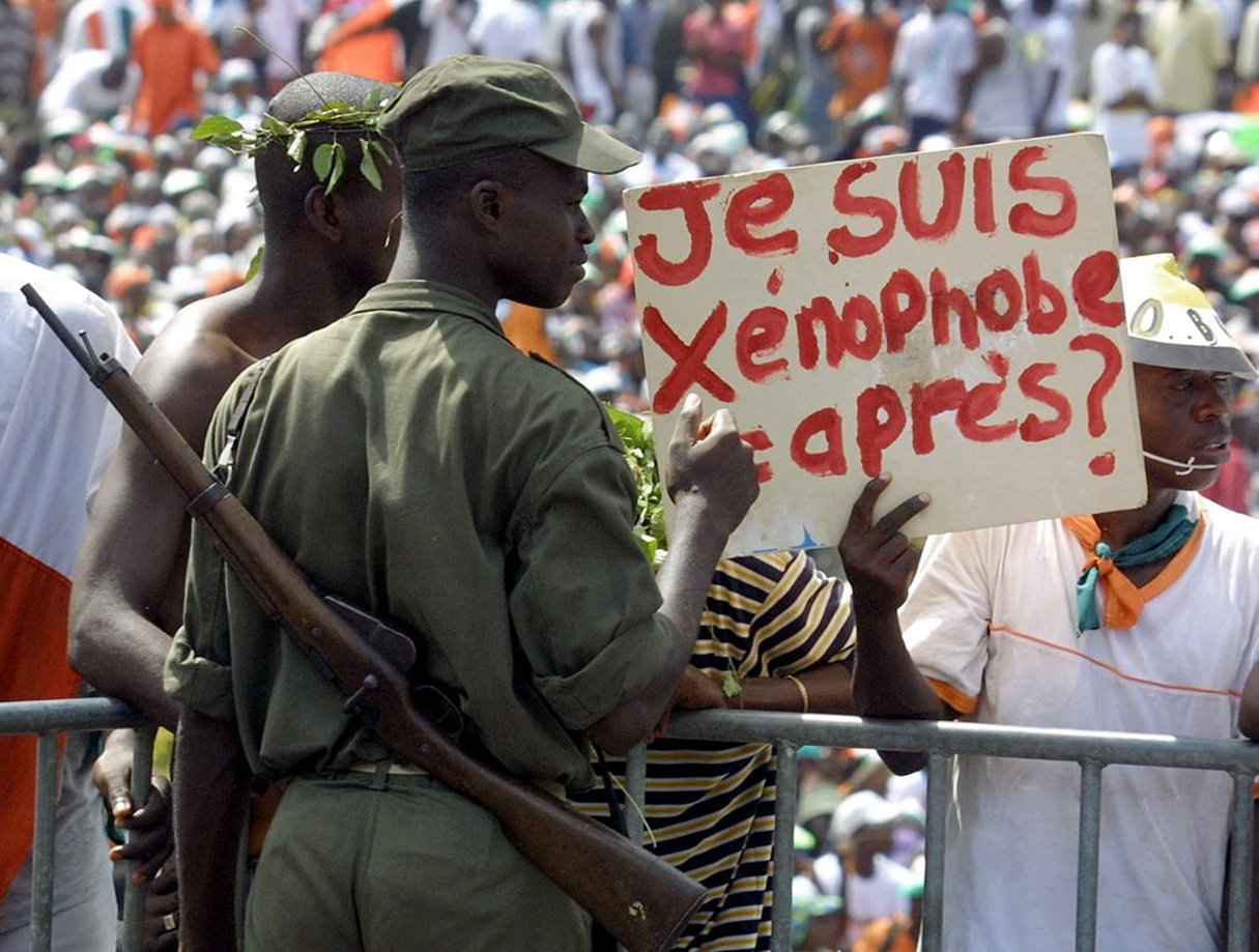 Abidjan, en novembre 2002. © ISSOUF SANOGO/AFP