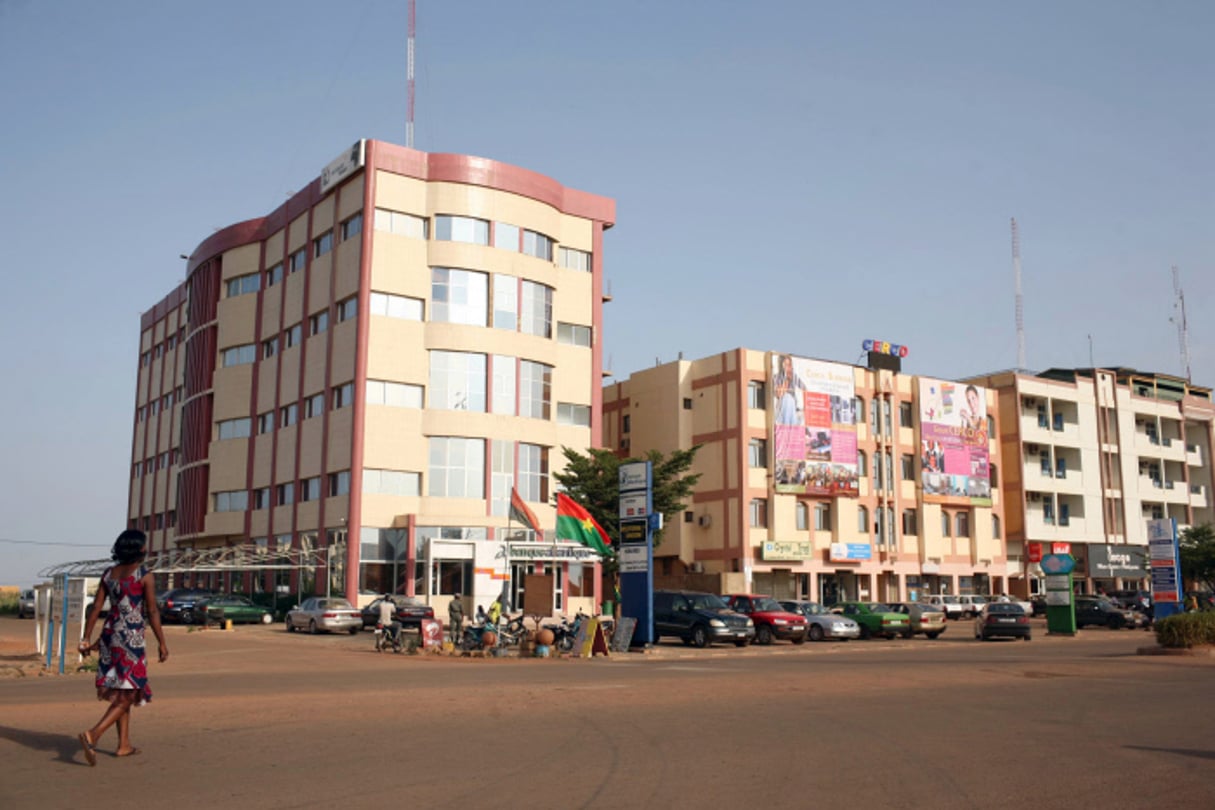 Vue du boulevard France-Afrique, à Ouagadougou, Burkina Faso. © Nyaba Leon Ouedraogo pour Jeune Afrique