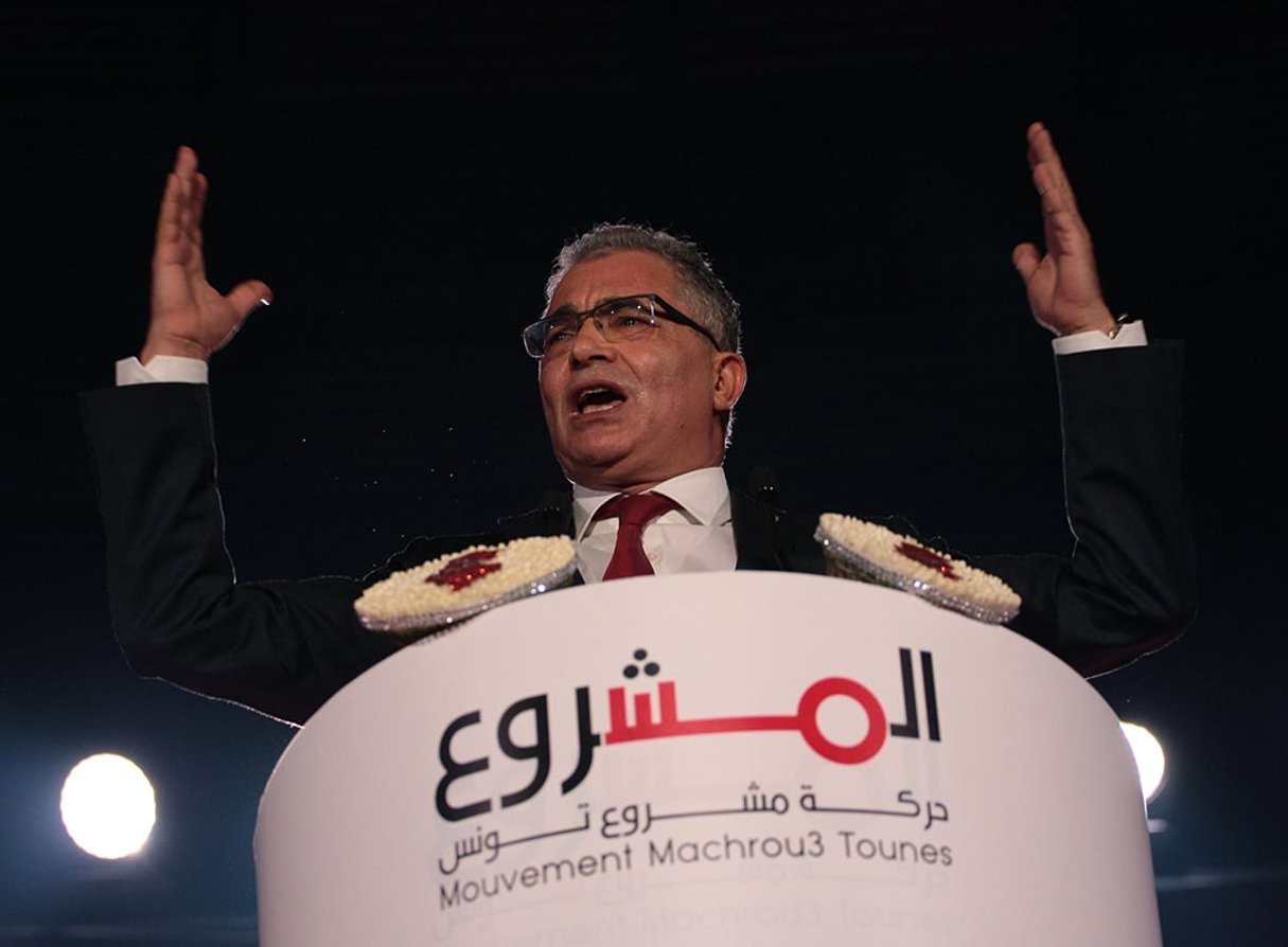 Mohsen Marzouk, en juillet 2016 © Mohamed Hammi/SIPA