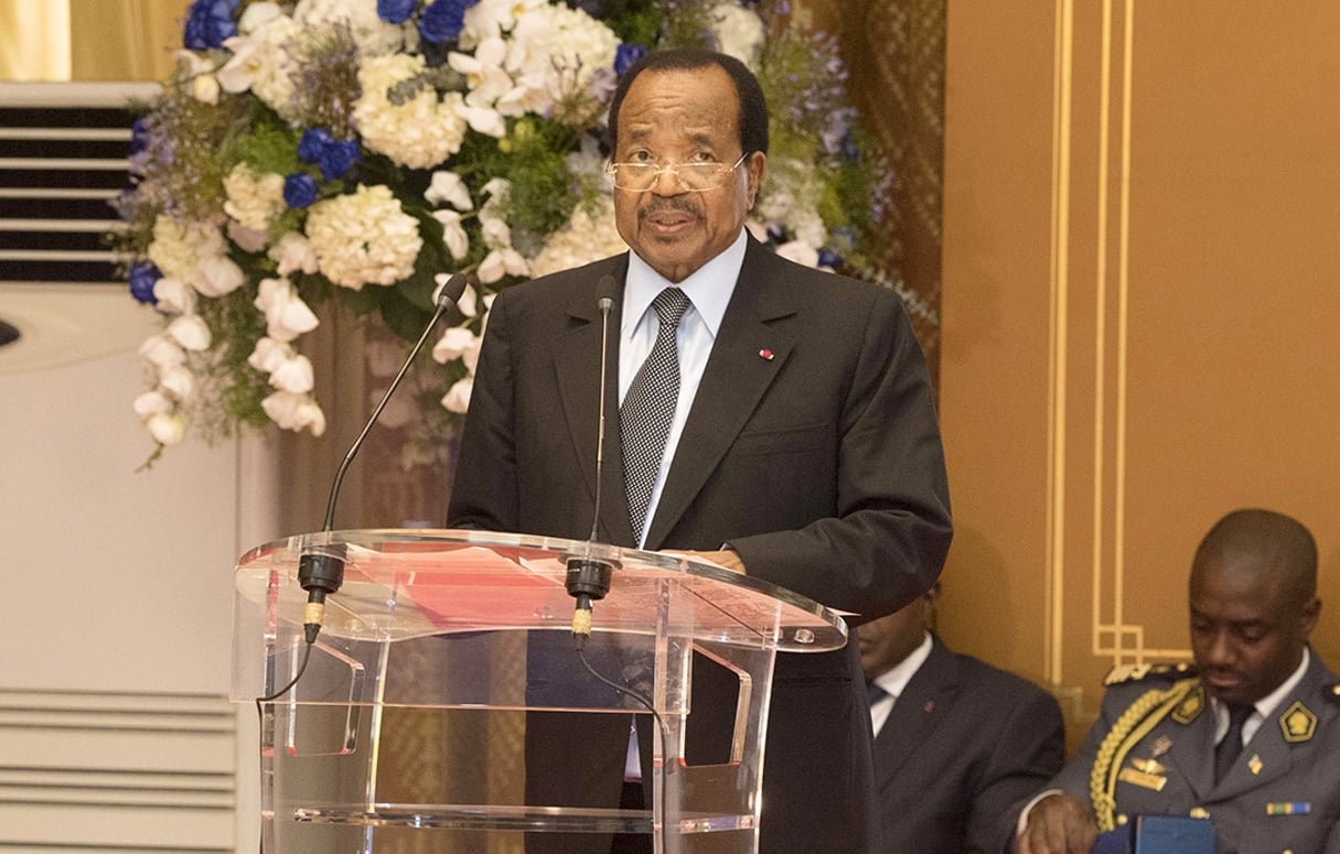 Paul Biya, en novembre 2019 à Yaoundé. © MABOUP